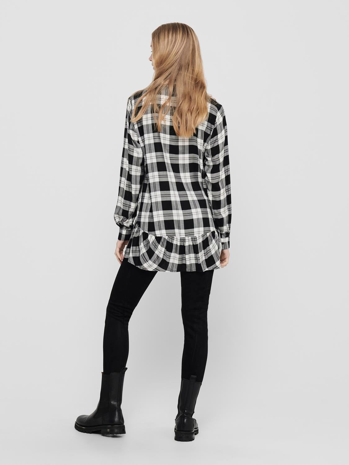 High low Shirt | Black | JDY®